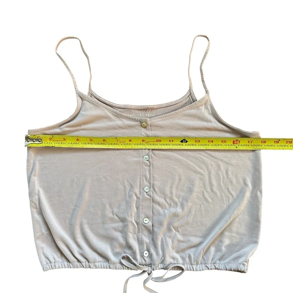 American Eagle Cinch Button Cami - Picture 4 of 7